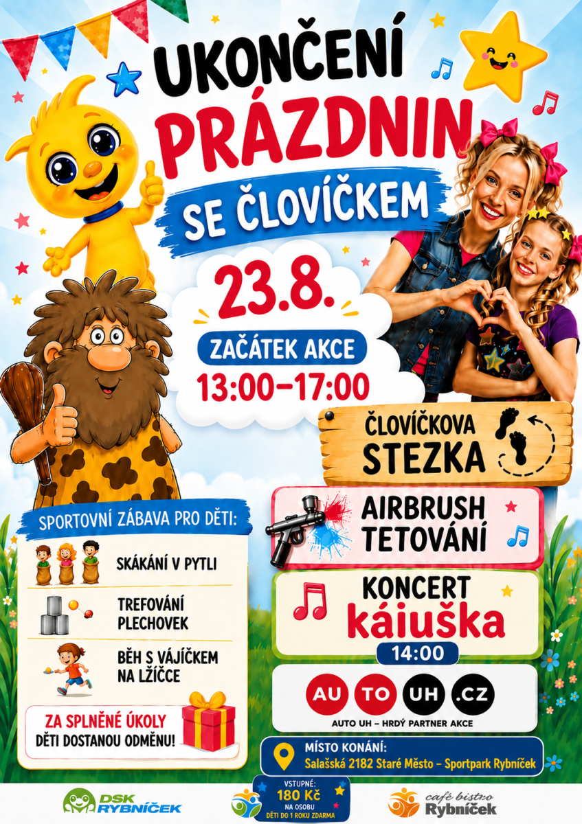 Ukončení prázdnin se Človíčkem!